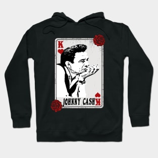 Vintage Card Johnny Cash Hoodie